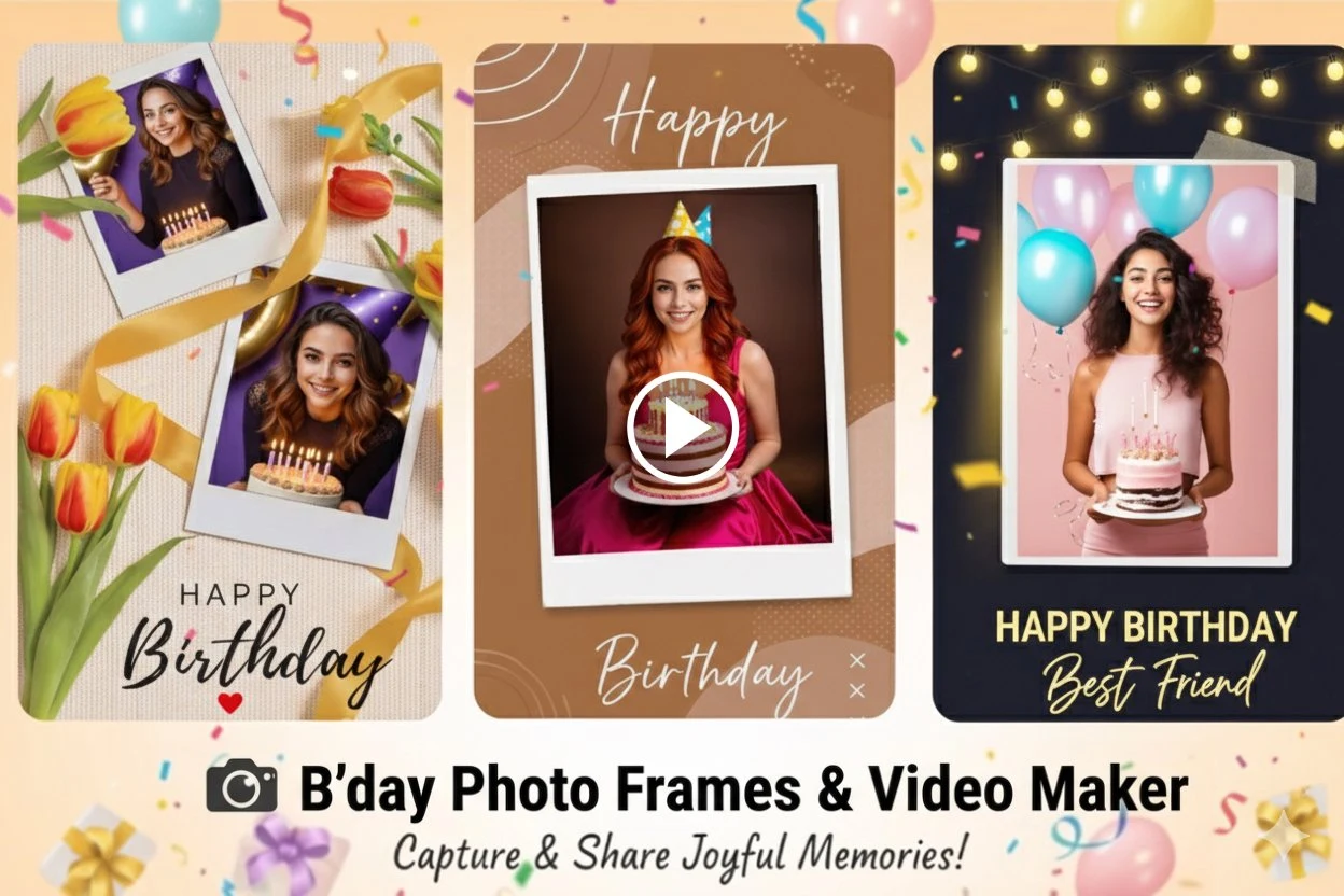 Happy Birthday Photo Frame screenshot