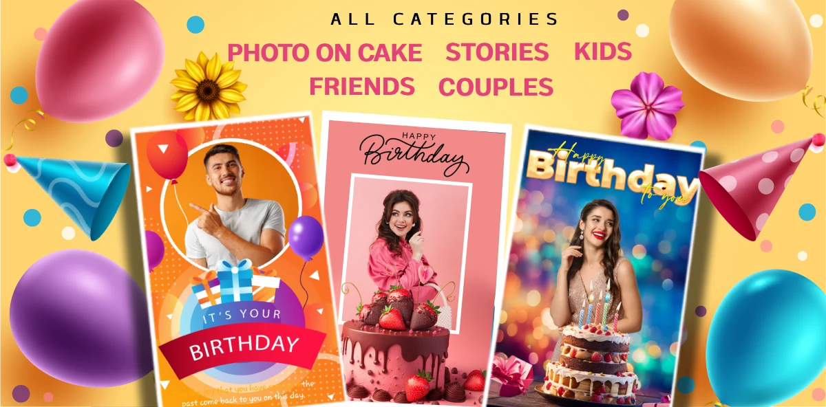Happy Birthday Photo Frame screenshot