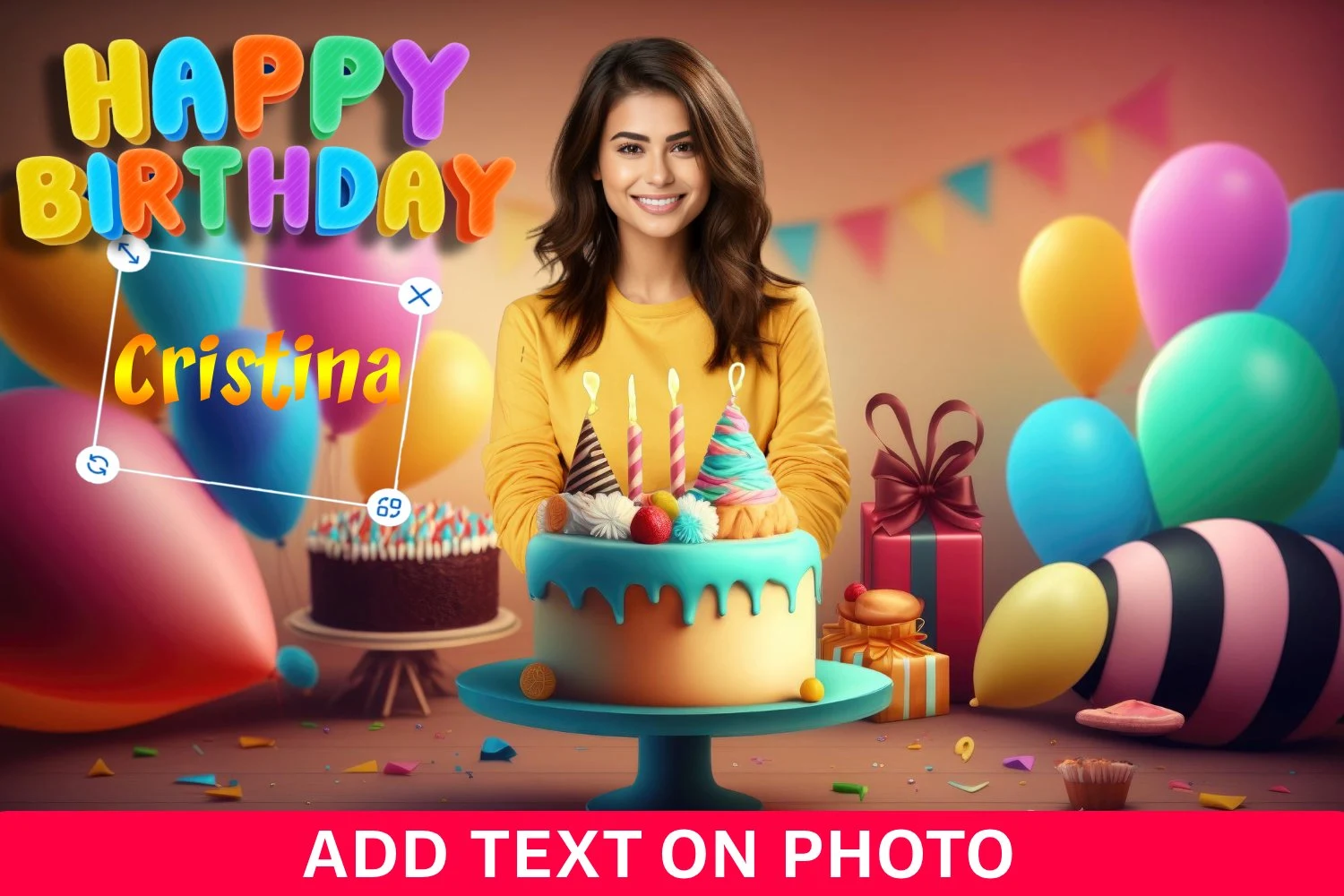 Happy Birthday Photo Frame screenshot