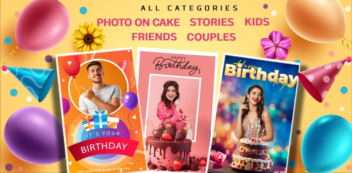 Happy Birthday Photo Frame screenshot