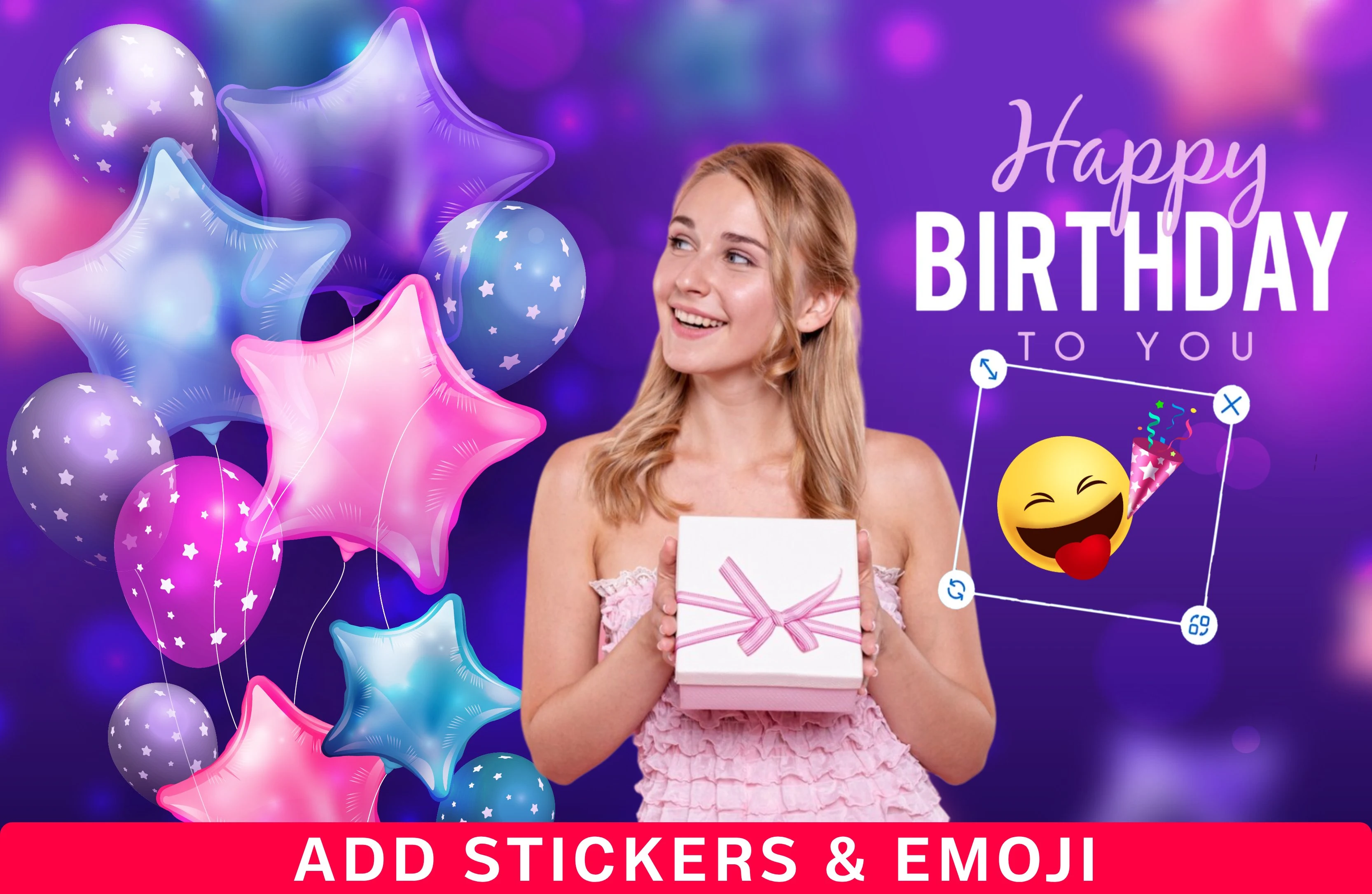 Happy Birthday Photo Frame screenshot